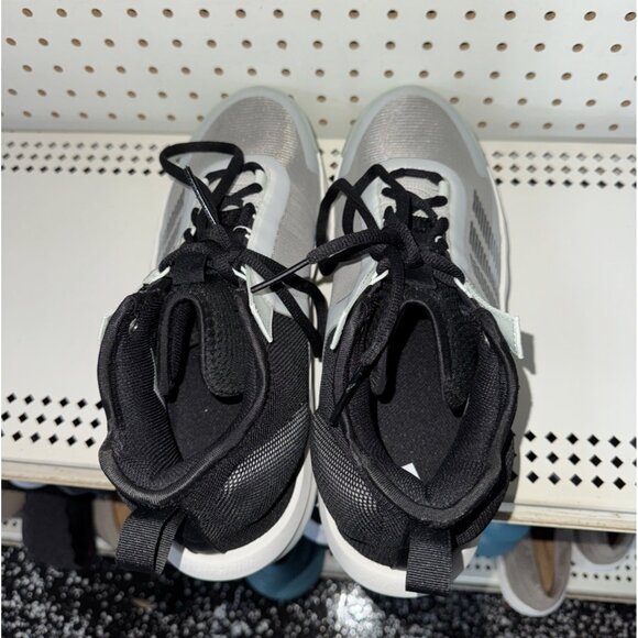 Adidas AdiZero Select Mens Athletic Basketball Shoes Size 14 Green Black White main image 6